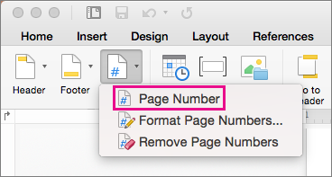 change page order in word for mac